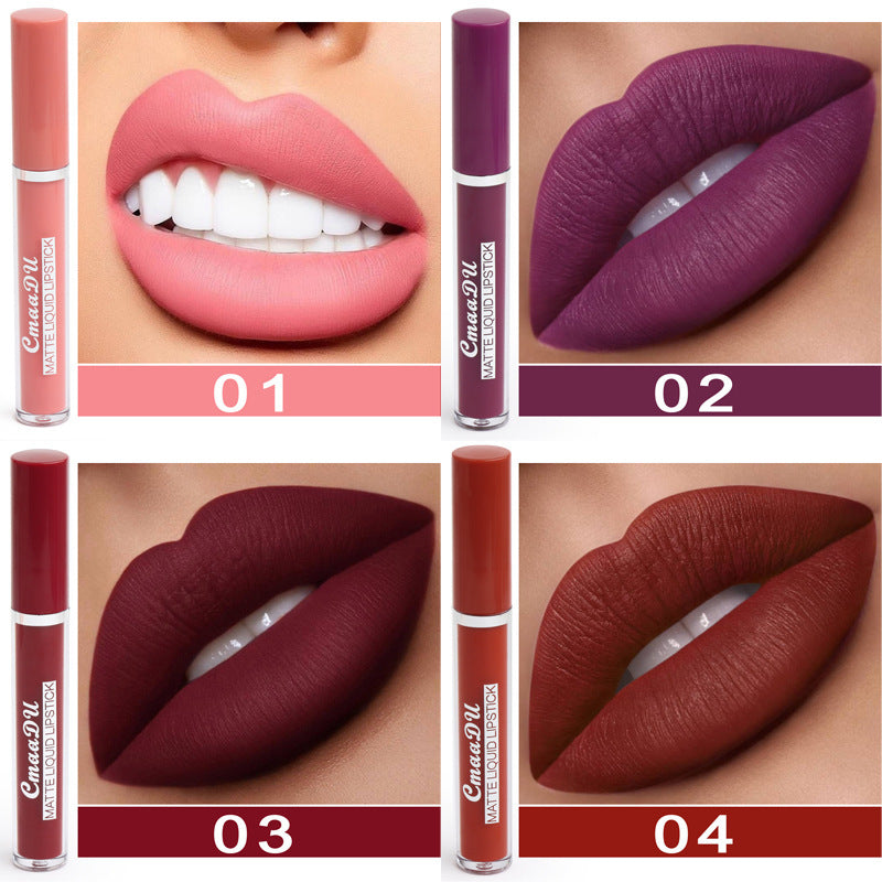 Women’s Waterproof Matte Lipstick – Non-Stick Cup - Lumina