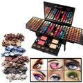 180-Color Eyeshadow & Blush Palette – Piano Shape Box - Lumina