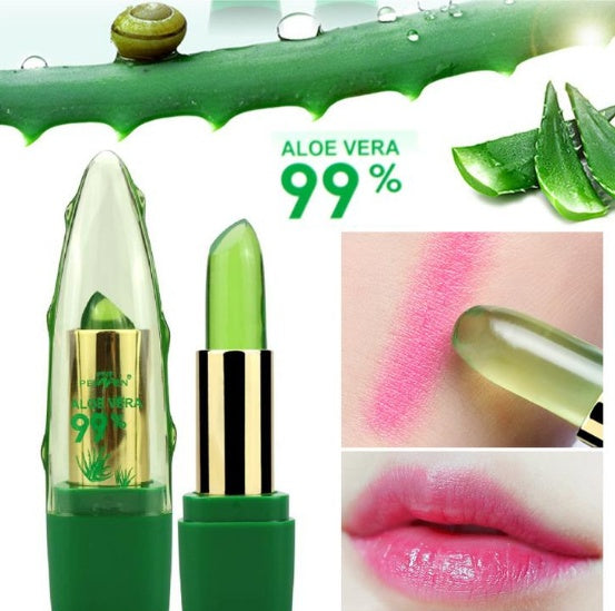 Aloe Vera Color Changing Lipstick – Moisturizing Lip Balm - Lumina