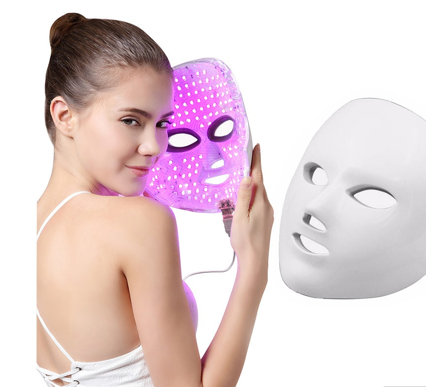 LED Facial Beauty Instrument – Skin Therapy Device - Lumina