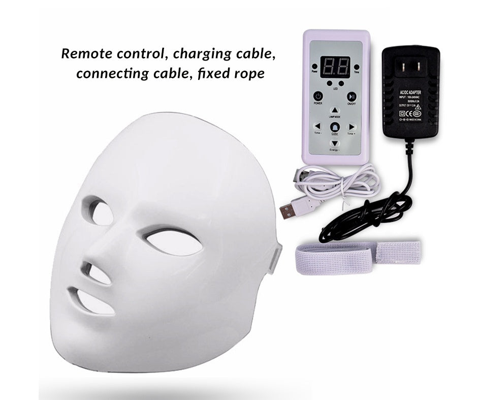 LED Facial Beauty Instrument – Skin Therapy Device - Lumina