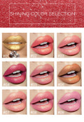 Shiny Metallic Lipstick – Pearlescent Color Changing Gilt - Lumina