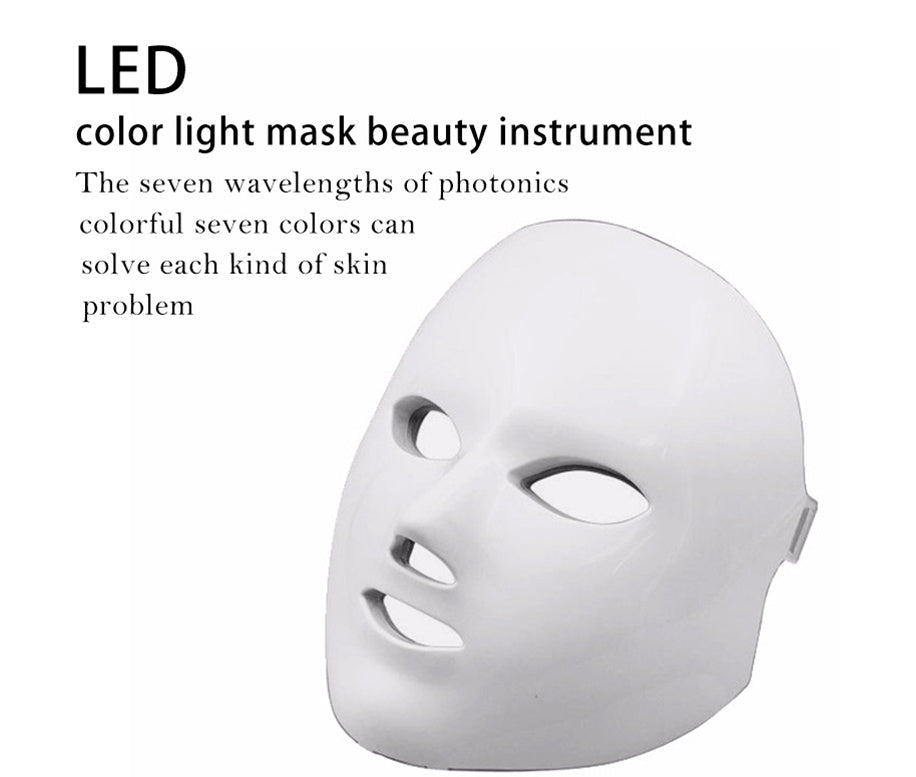 LED Facial Beauty Instrument – Skin Therapy Device - Lumina
