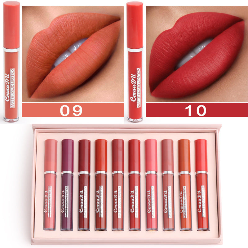 Women’s Waterproof Matte Lipstick – Non-Stick Cup - Lumina