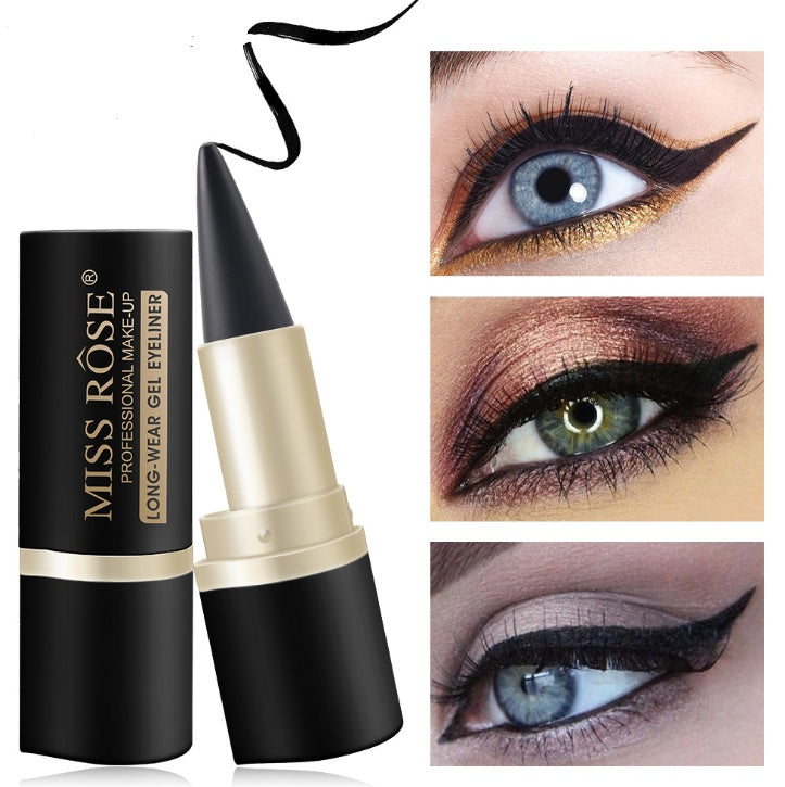 Waterproof Black Eyeliner Pen – Liquid Gel Eye Liner - Lumina
