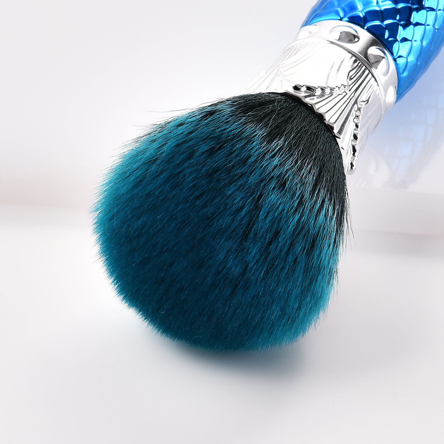 Single Makeup Brush – Professional Blue Cosmetic Tool - Lumina