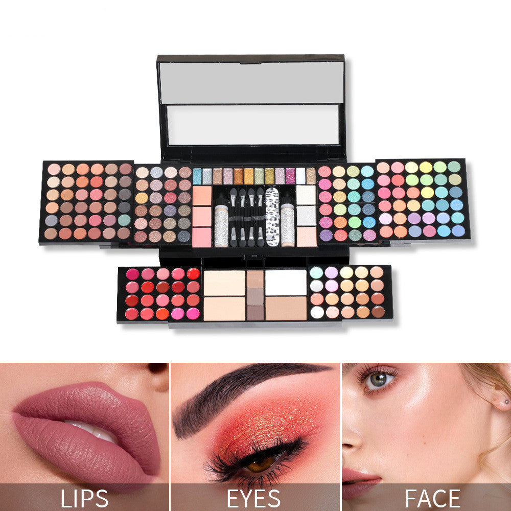 120-Color Matte Eyeshadow Palette – Multifunction Makeup Kit - Lumina
