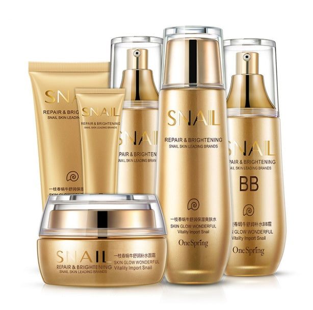 6-Piece Hydrating Skin Care Set – Moisturizing Cosmetics - Lumina