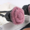 Rose Makeup Brush – Soft Floral Design Cosmetic Tool - Lumina