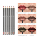 36-Color Lip Liner Set – Waterproof Non-Smudge Nude Shades - Lumina