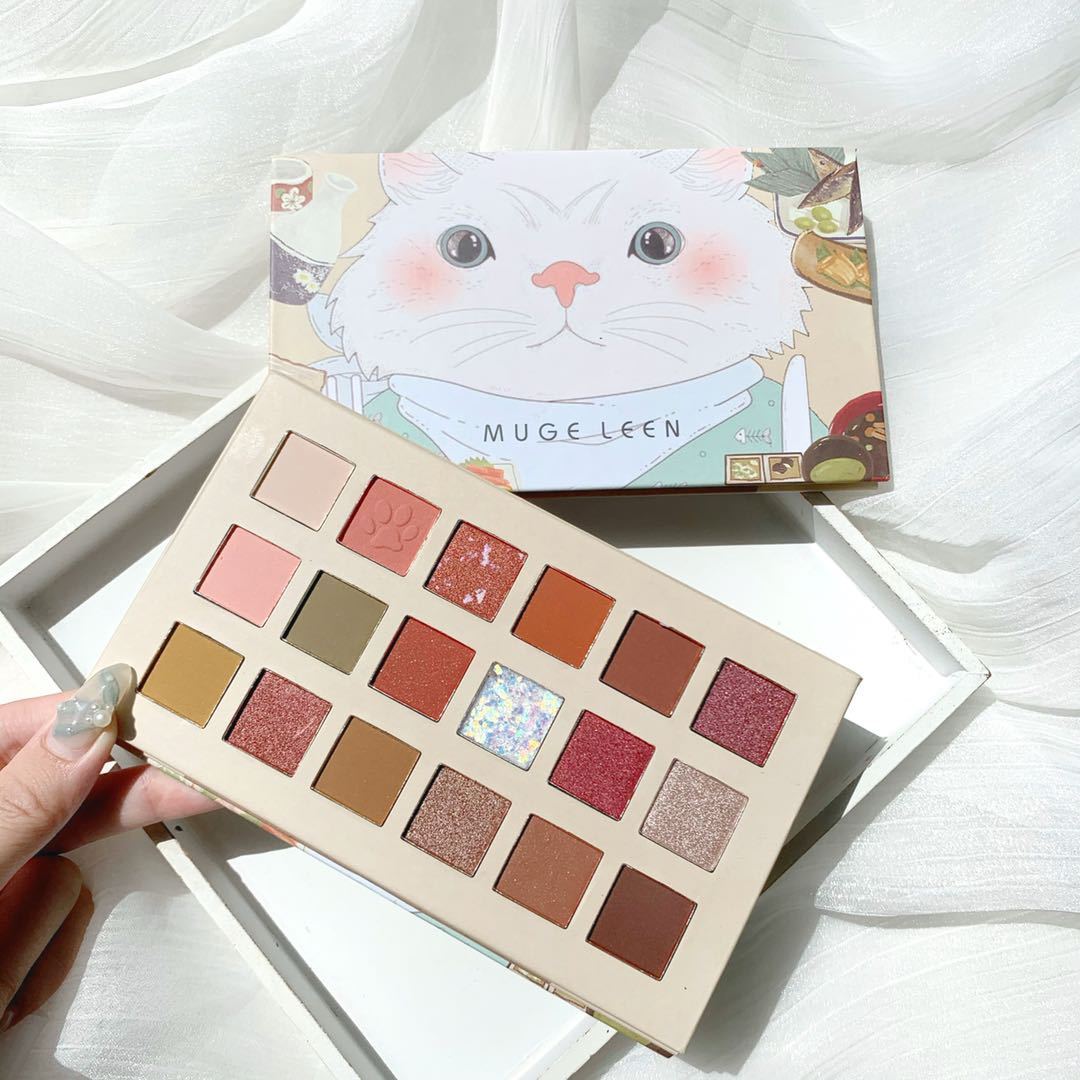 Waterproof Pearl Eyeshadow Powder – Shimmer Eye Makeup - Lumina