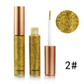 HANDAIYAN Glitter Liquid Eyeliner – 10-Color Metallic Shine - Lumina