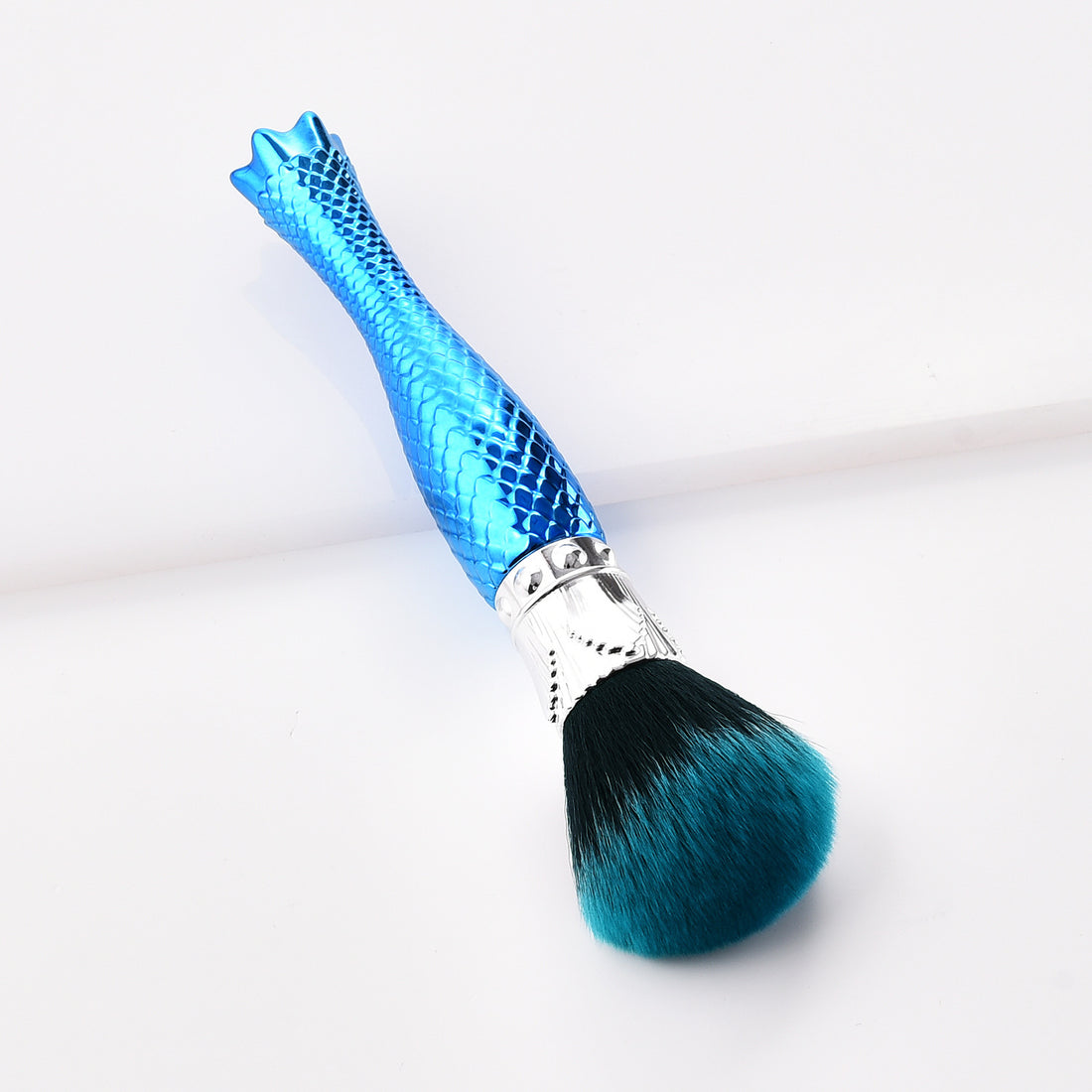 Single Makeup Brush – Professional Blue Cosmetic Tool - Lumina