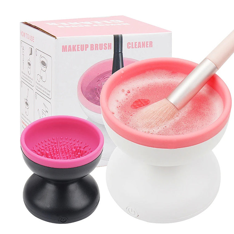 Electric Makeup Brush Cleaner – Portable USB Automatic Tool - Lumina