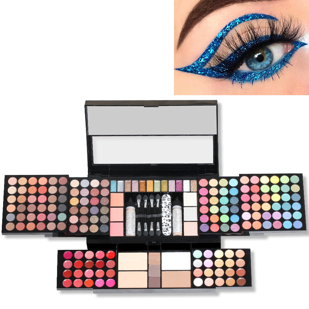 120-Color Matte Eyeshadow Palette – Multifunction Makeup Kit - Lumina