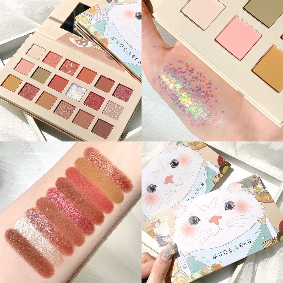Waterproof Pearl Eyeshadow Powder – Shimmer Eye Makeup - Lumina