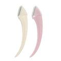 Eyebrow Trimming Knife with Comb – Curved Beauty Tool - Lumina