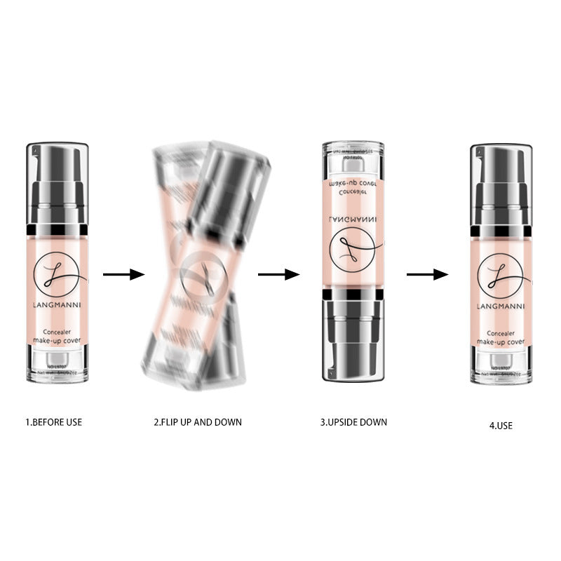 Liquid Foundation Concealer – Full Coverage Makeup - Lumina