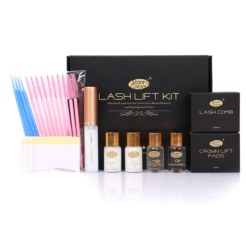 Quick Lash Lift Kit – 5-8 Min Eyelash Perm & Curling - Lumina
