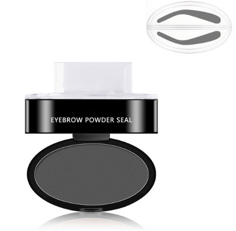 Eyebrow Stamp Stencil Kit – Waterproof Tint & Powder - Lumina