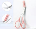 Eyebrow Trimming Knife with Comb – Curved Beauty Tool - Lumina