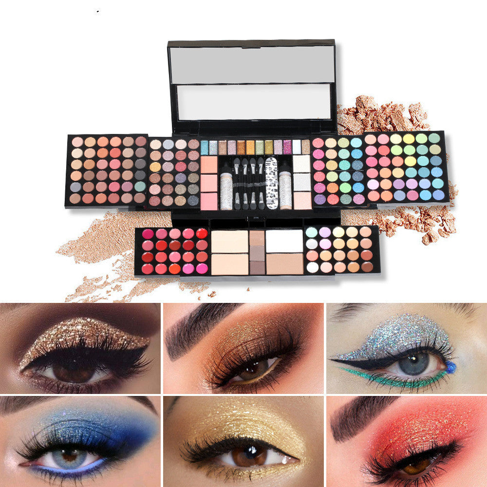 120-Color Matte Eyeshadow Palette – Multifunction Makeup Kit - Lumina