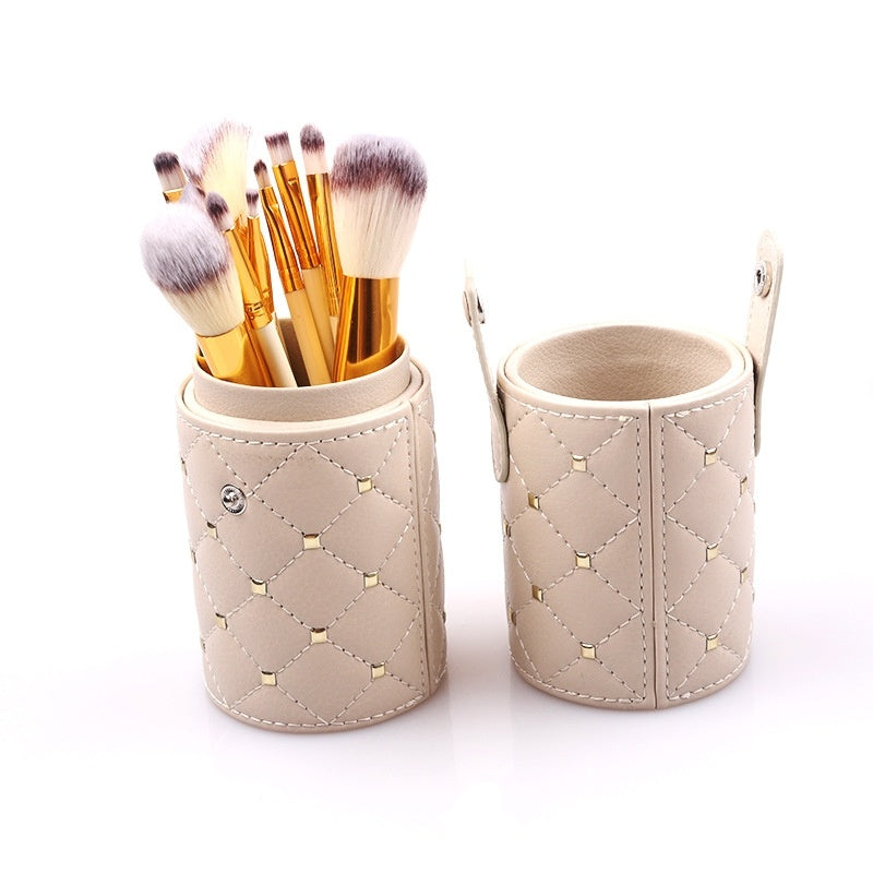 12-Piece Makeup Brush Set – Professional Cosmetic Tools - Lumina