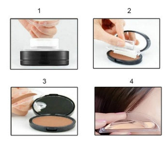 Eyebrow Stamp Stencil Kit – Waterproof Tint & Powder - Lumina
