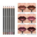 36-Color Lip Liner Set – Waterproof Non-Smudge Nude Shades - Lumina