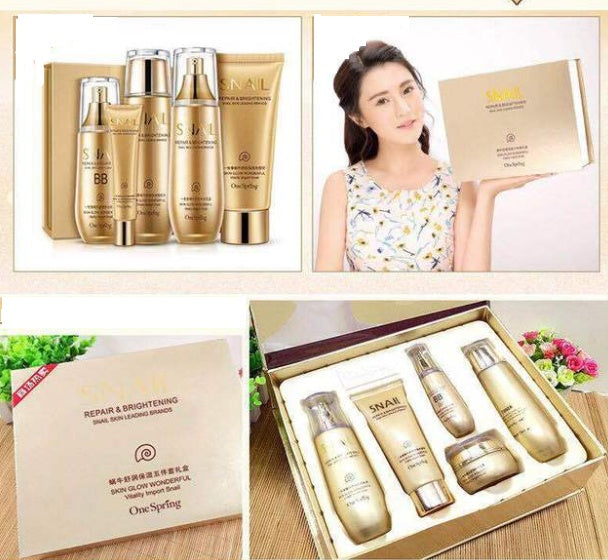 6-Piece Hydrating Skin Care Set – Moisturizing Cosmetics - Lumina