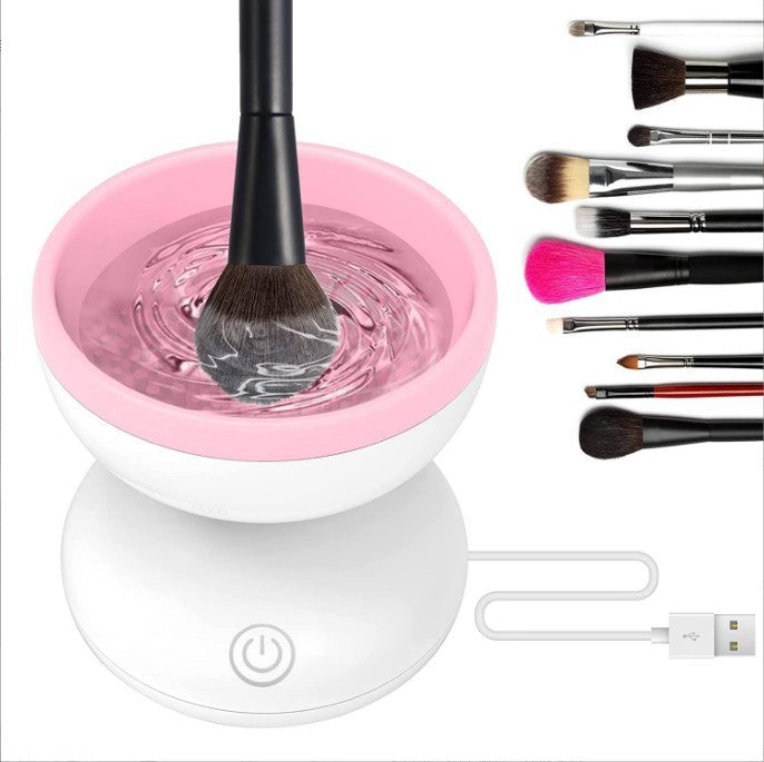 Electric Makeup Brush Cleaner – Portable USB Automatic Tool - Lumina