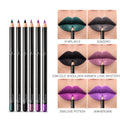 36-Color Lip Liner Set – Waterproof Non-Smudge Nude Shades - Lumina