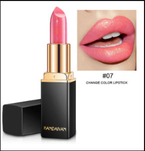 Shiny Metallic Lipstick – Pearlescent Color Changing Gilt - Lumina