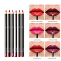 36-Color Lip Liner Set – Waterproof Non-Smudge Nude Shades - Lumina
