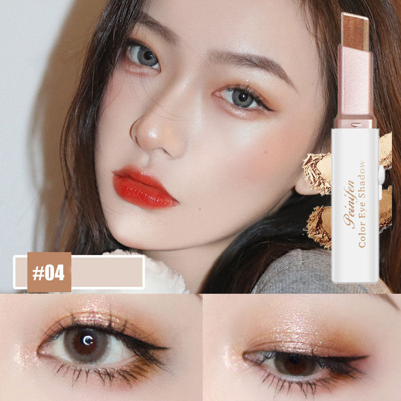 Lazy Eyeshadow Stick – Waterproof Double Color Shimmer Pen - Lumina
