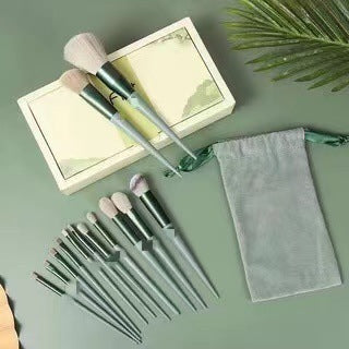 13-Piece Makeup Brush Set – Foundation, Blush & Eyeshadow - Lumina