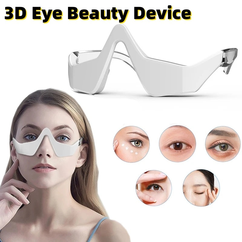 3D Eye Massager – Micro-Current Pulse for Wrinkles & Dark Circles - Lumina