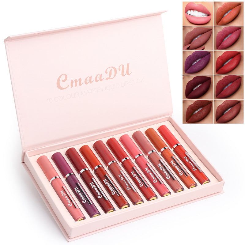 Women’s Waterproof Matte Lipstick – Non-Stick Cup - Lumina