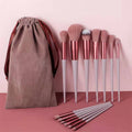 13-Piece Makeup Brush Set – Foundation, Blush & Eyeshadow - Lumina