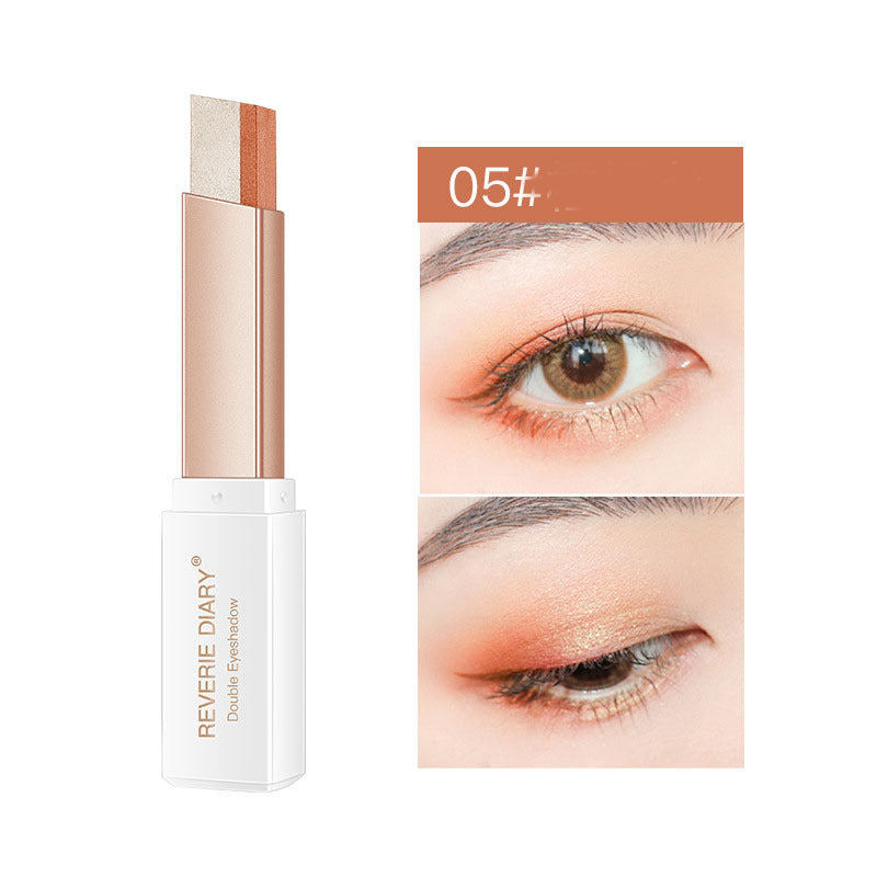 Lazy Eyeshadow Stick – Waterproof Double Color Shimmer Pen - Lumina