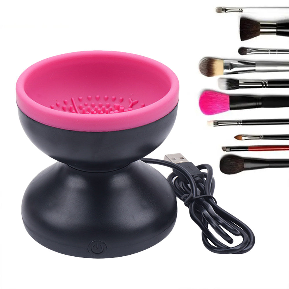 Electric Makeup Brush Cleaner – Portable USB Automatic Tool - Lumina