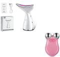 EMS Microcurrent Face & Neck Device – 3-Color LED Photon Therapy - Lumina