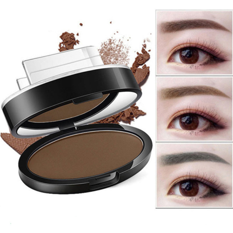 Eyebrow Stamp Stencil Kit – Waterproof Tint & Powder - Lumina