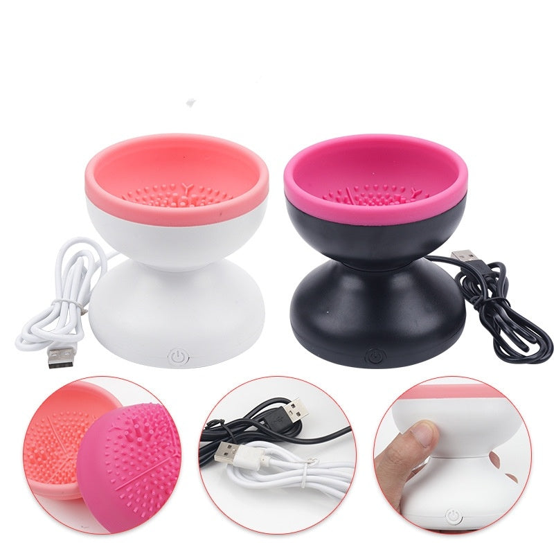 Electric Makeup Brush Cleaner – Portable USB Automatic Tool - Lumina
