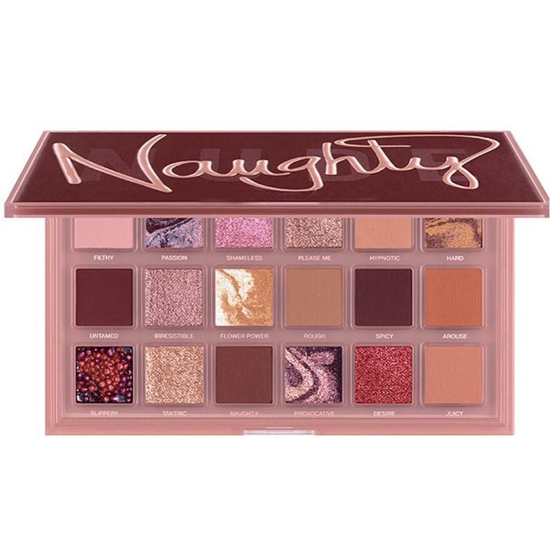 18-Color Eyeshadow Palette – Matte & Shimmer Shades - Lumina