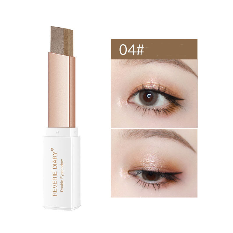 Lazy Eyeshadow Stick – Waterproof Double Color Shimmer Pen - Lumina
