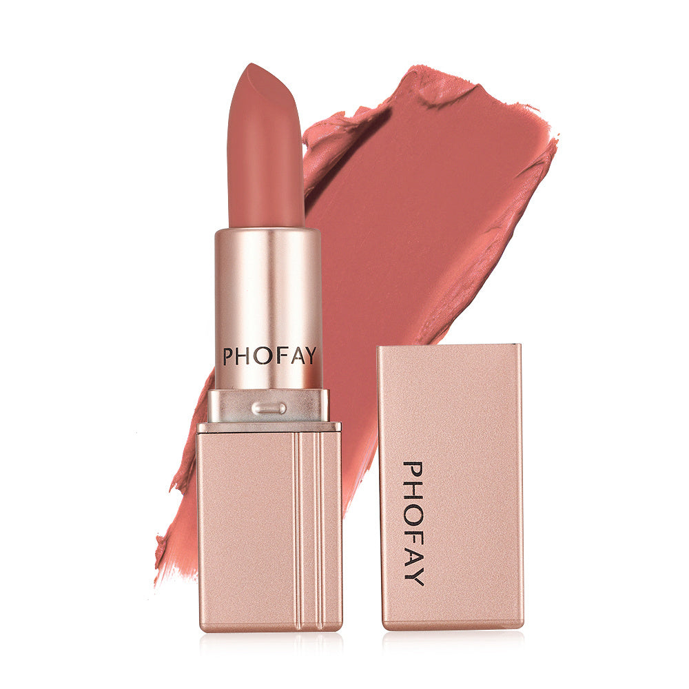 PHOFAY Matte Lipstick – Long Lasting Smooth Color - Lumina