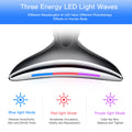 EMS Microcurrent Face & Neck Device – 3-Color LED Photon Therapy - Lumina