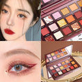 18-Color Eyeshadow Palette – Matte & Shimmer Shades - Lumina