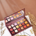 18-Color Eyeshadow Palette – Matte & Shimmer Shades - Lumina